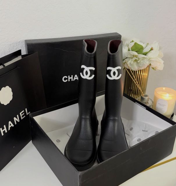 Гумові чоботи Chanel