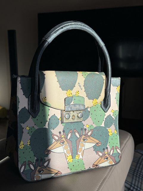 Сумка жіноча furla metropolis шкіряна