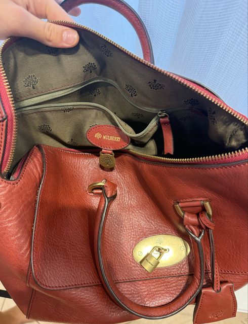 Шкіряна сумка Mulberry — zdjęcie 4
