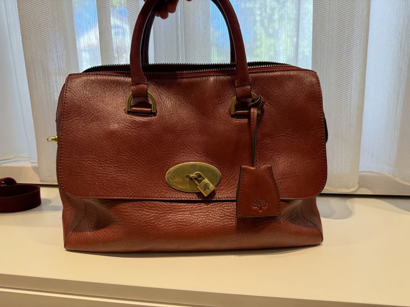 Шкіряна сумка Mulberry