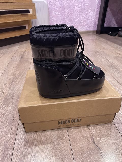 Мунбути Moon Boot чорні — zdjęcie 3
