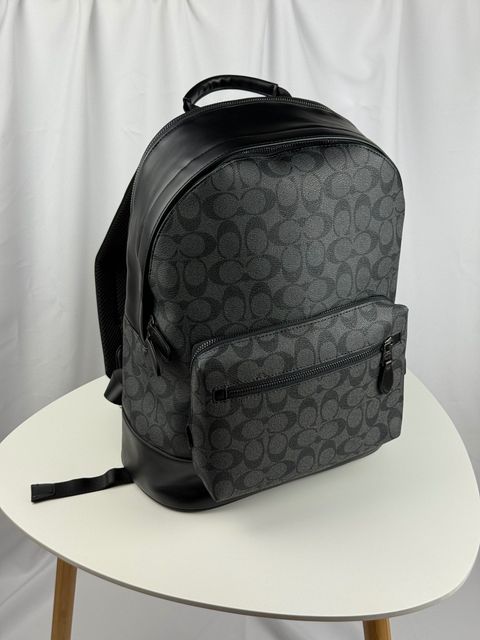 Чоловічий рюкзак Coach шкіряний