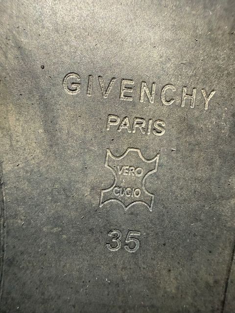 Женские сапоги-ботфорты (чулки) Givenchy 35-36 р. — zdjęcie 3