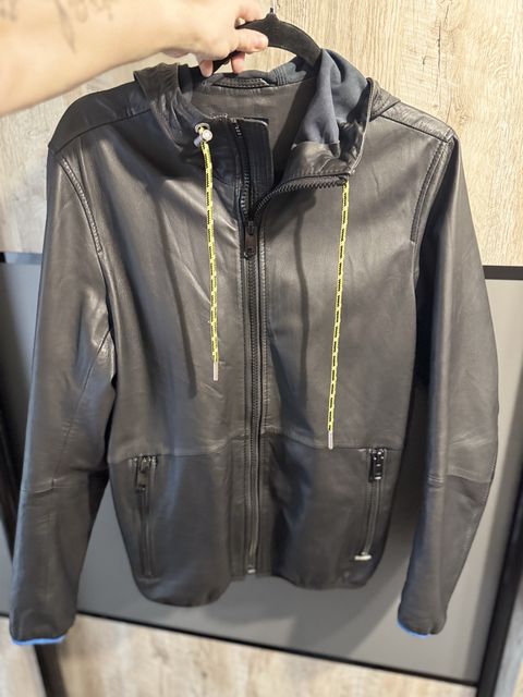 Шкіряна куртка Diesel — zdjęcie 3