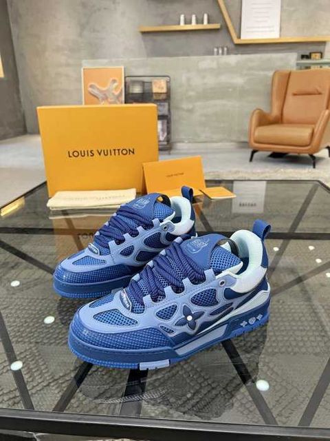 Кросівки Louis Vuitton Skate / LV Trainer Blue — zdjęcie 3