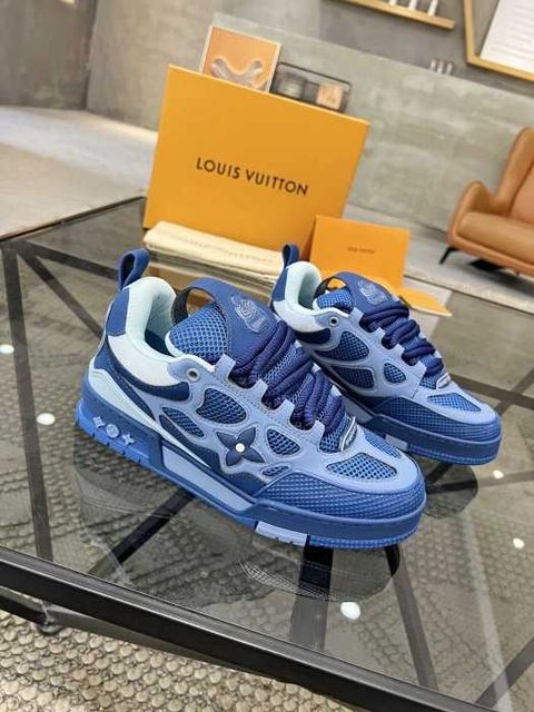 Кросівки Louis Vuitton Skate / LV Trainer Blue — zdjęcie 4