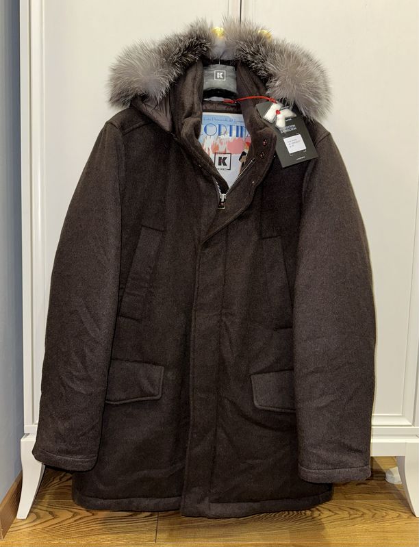 Кашемировый пуховик Kired by Kiton
