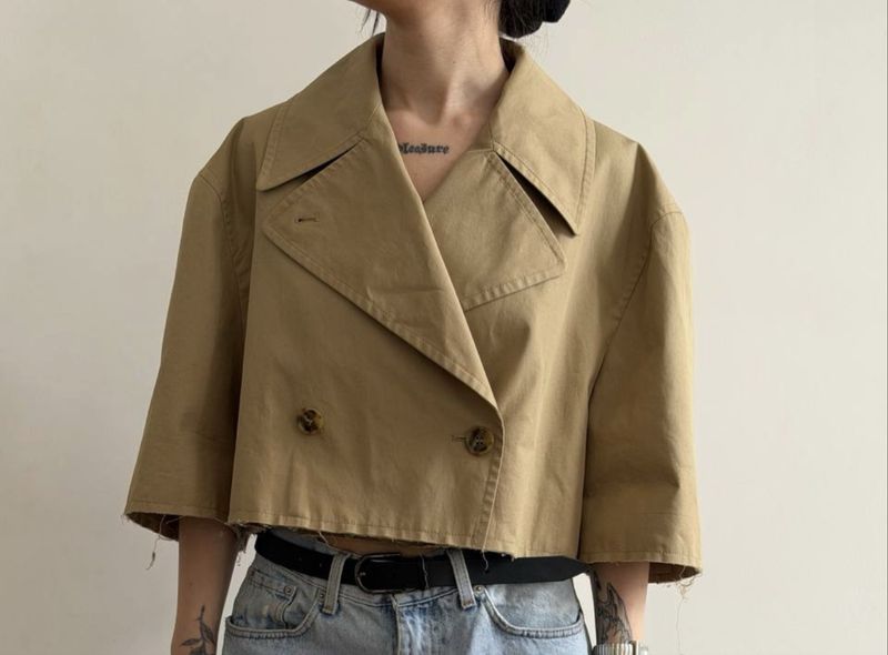 MM6 Maison Margiela жіноча куртка/плащ короткий