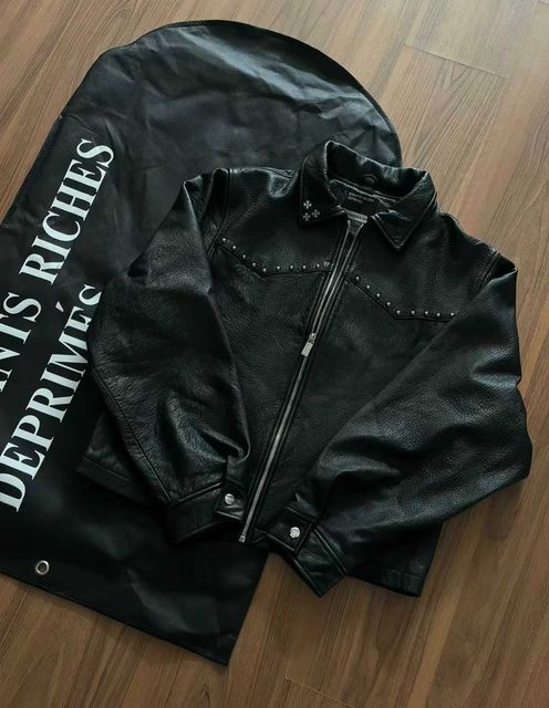 Куртка Enfants Riches Deprimes Western Studded 2023 Leather Jack