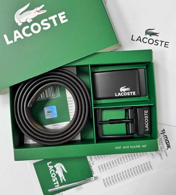 Ремінь Lacoste Натуральна шкіра