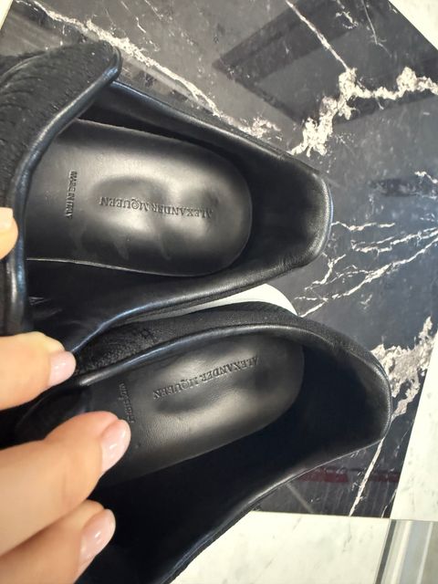 Alexander McQueen тканевые кеды — zdjęcie 4