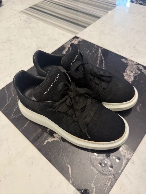 Alexander McQueen тканевые кеды