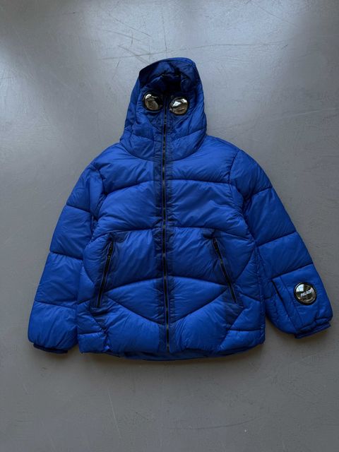 Куртка С.P. Company x PALACE Куртка CP company зимняя Синяя ХЛ
