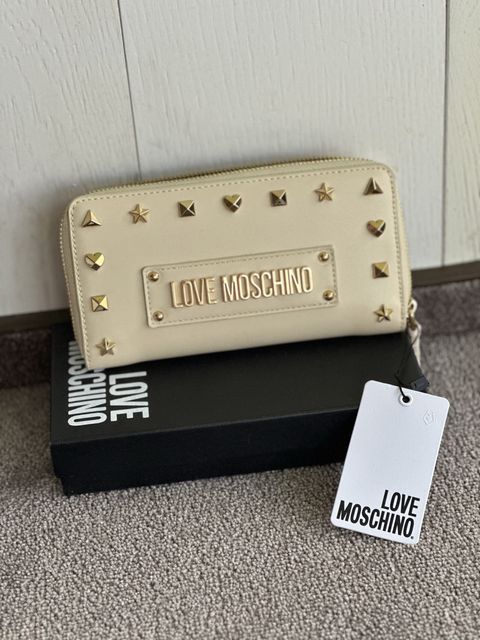 Гаманець Love moschino айворі