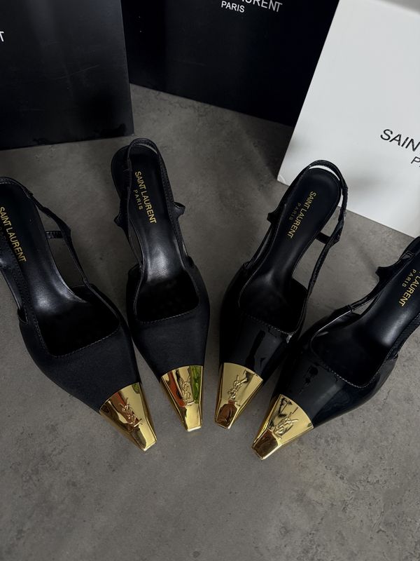 Шкіряні туфлі / слінгбеки Saint Laurent