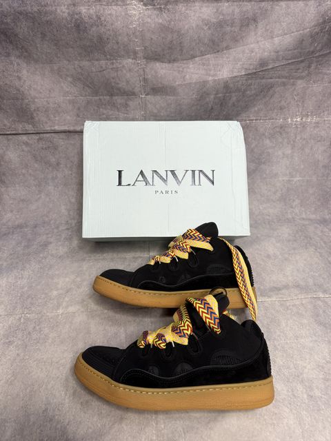 Кроссовки Lanvin Curb Black , Ланвин , 42 , 43