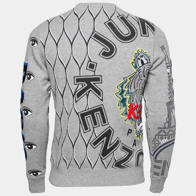 Світшот Kenzo M/L, оригінал, 100% бавовна — zdjęcie 3