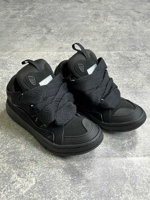 Кеди Lanvin Curb кеды ланвин кросівки ланвін Sneakers чорні 37 3