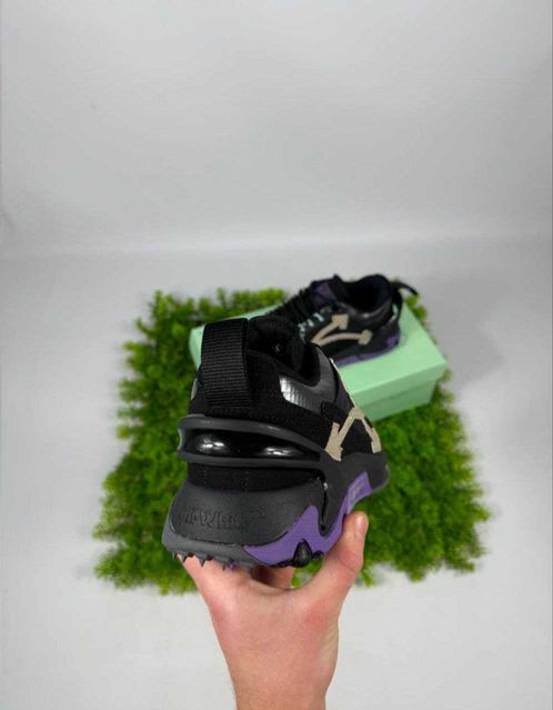 Кросівки Off-White ODSY 2000 Black-Purple — zdjęcie 3