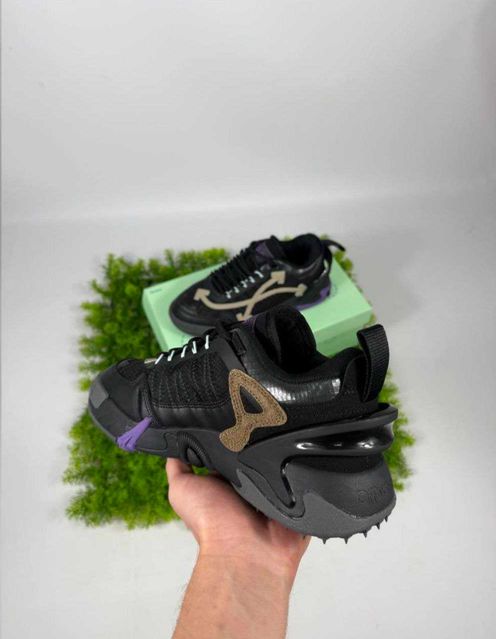 Кросівки Off-White ODSY 2000 Black-Purple — zdjęcie 4