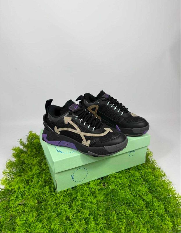 Кросівки Off-White ODSY 2000 Black-Purple