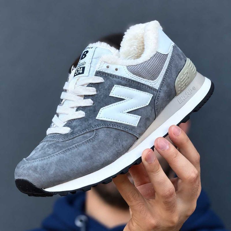 Теплые Кроссовки New Balance 574, кросівки new balance