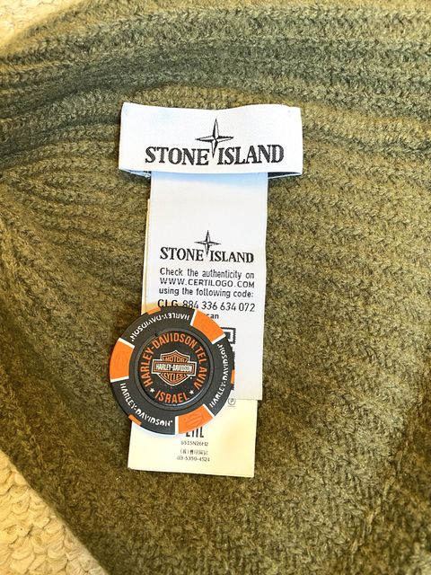 Шапка Stone Island хакі, оригінал — zdjęcie 5