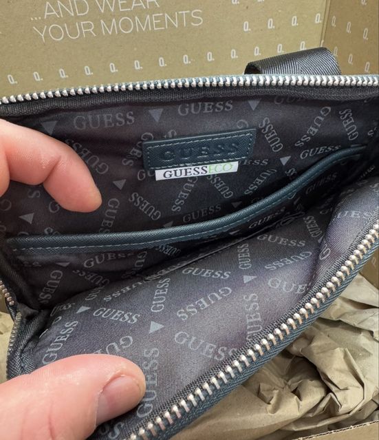 Чоловіча сумка Guess, оригінал — zdjęcie 4