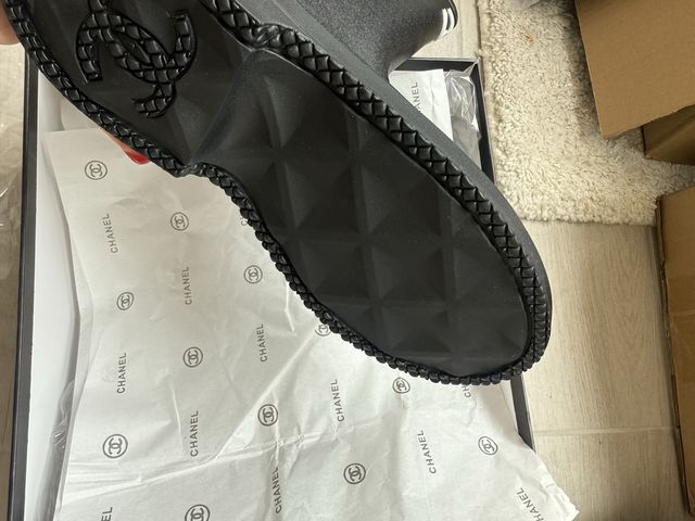 Гумові резинові чоботи chanel — zdjęcie 4