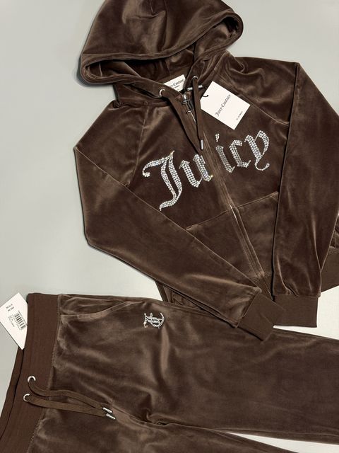 Велюровий костюм Juicy Couture новий оригінал з бірками Xs корич