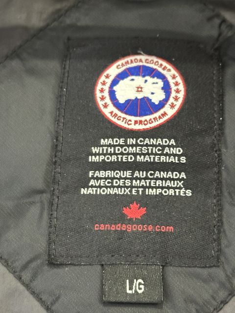 Оригінальний пуховик Canada Goose Hybridge, розмір L — zdjęcie 5