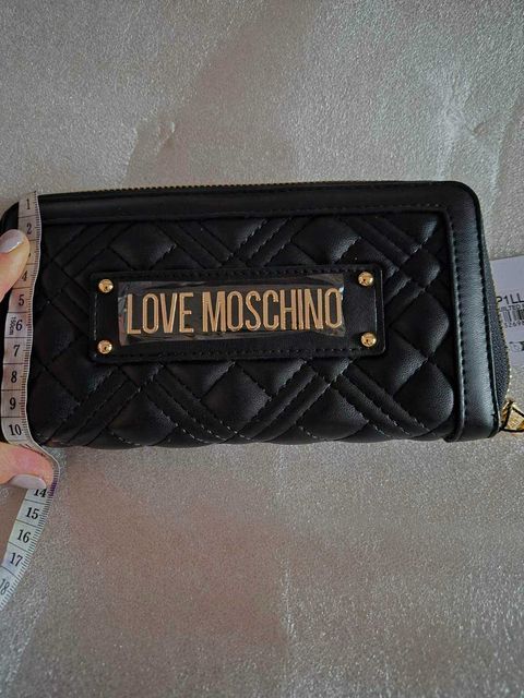 Чорний жіночий гаманець Love Moschino — zdjęcie 5