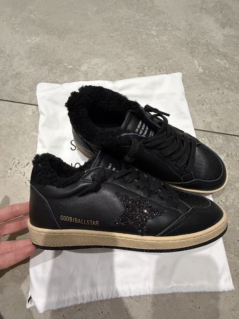 Кеды Golden Goose на меху, оригинал