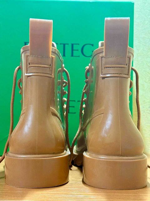 Bottega Veneta Puddle Boots Brown, оригінал, 38 — zdjęcie 4