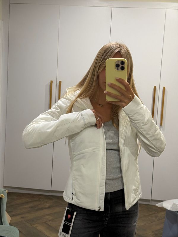 Куртка lululemon S вітровка біла нова