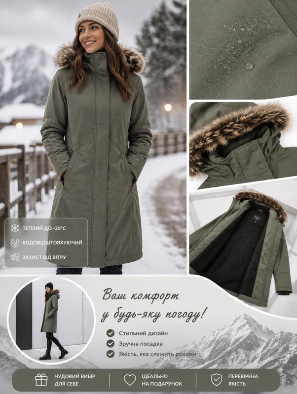 Зимове пальто, пуховік Marmot p.XS