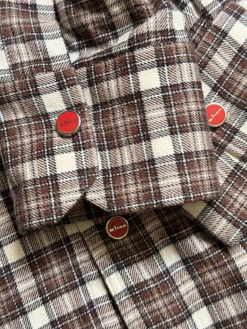 Тепла сорочка Kiton, оригінал — zdjęcie 3