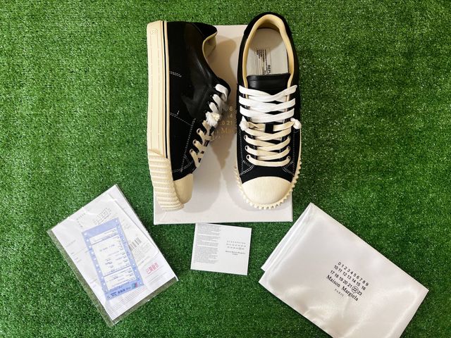 Кеды Maison margiela evolution black mm6 low