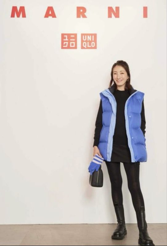 Пухова жилетка Uniqlo & Marni