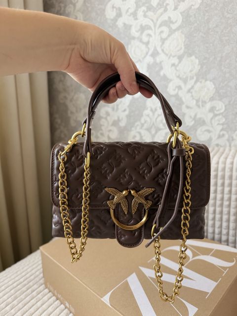 Маленька шоколадна сумочка Pinko, нова — zdjęcie 3