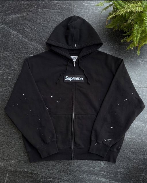 Зіп худі Supreme x Maison Margiela/ зип худи суприм х мейсон мар