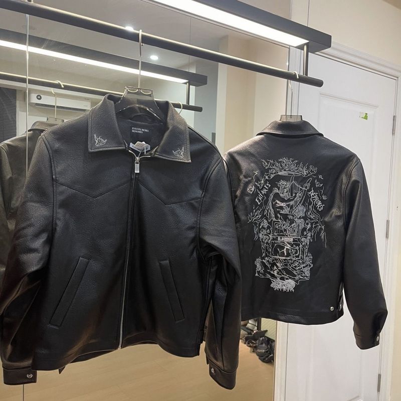 Шкіряна куртка Enfants Riches Deprimes Leather Jacket/ кожанка Ерд