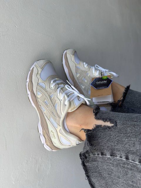 Asics Gel-NYC Beige жіночі кросівки — zdjęcie 3