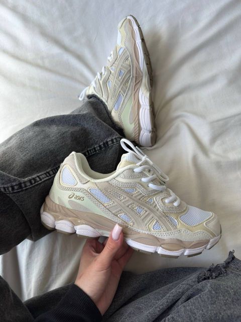 Asics Gel-NYC Beige жіночі кросівки — zdjęcie 4
