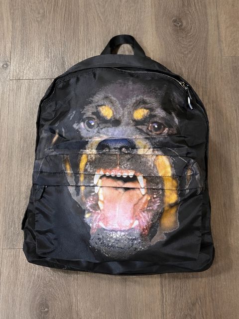Givenchy Nylon Rottweiler Print Backpack Рюкзак Живанши нейлонов