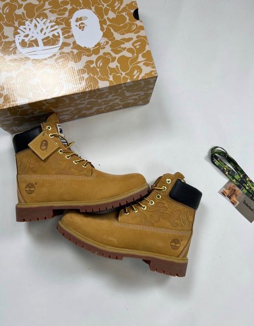 Кросовки Timberland x Bape