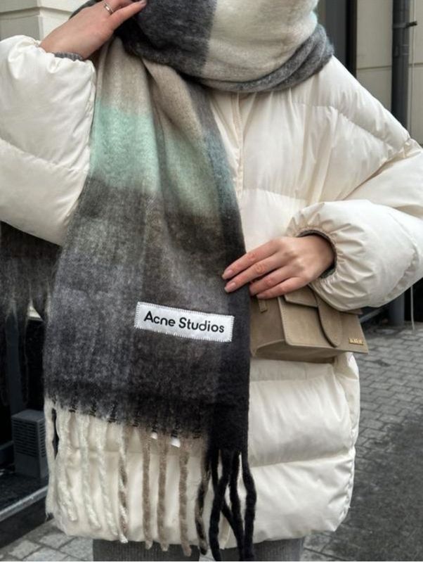 Шарф acne studios альпака, вовна