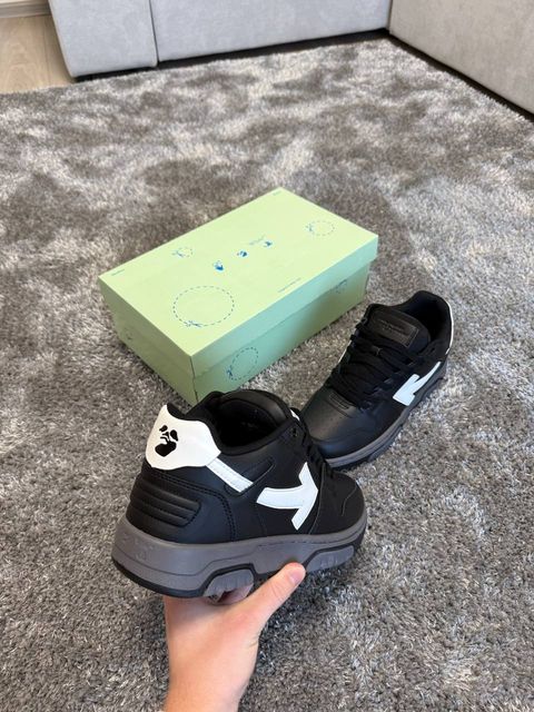 Кросівки Off-White Out Of Office чорні/білі — zdjęcie 3