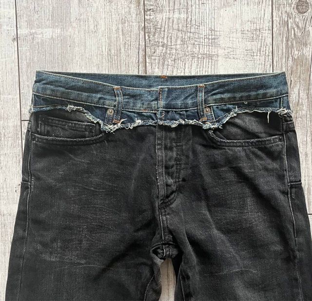 Джинси Dior SS06 These Grey Days Cummerbund Jeans — zdjęcie 3