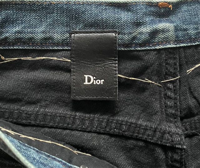 Джинси Dior SS06 These Grey Days Cummerbund Jeans — zdjęcie 5